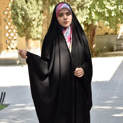 چادر عبایی نگین دار مجلسی