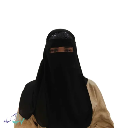 روبنده ساده تک لایه جنس کرپ اعلاء