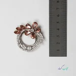 حلقه روسری دوکاره نگین جواهر - Image 5