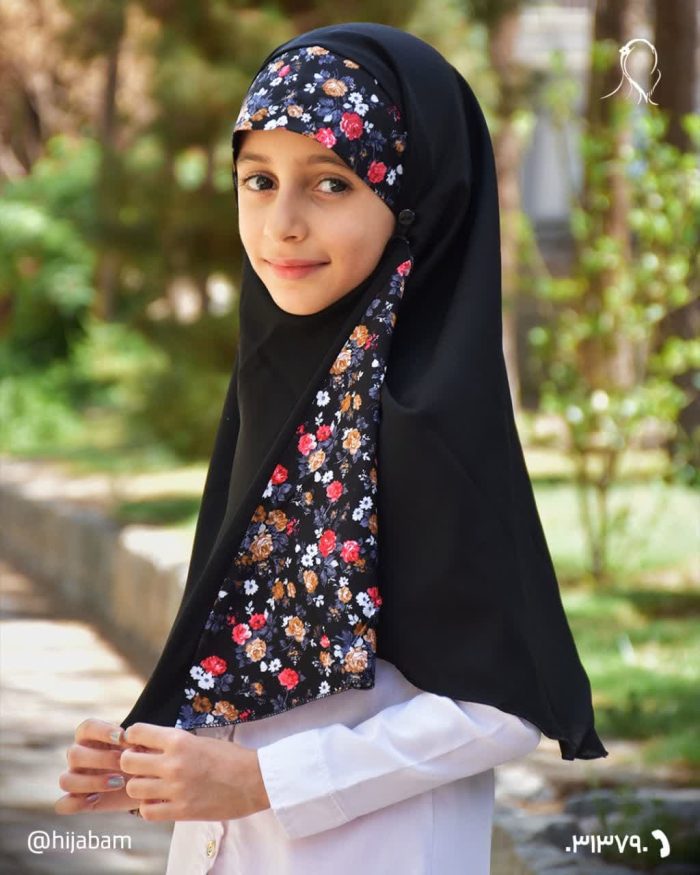 مقنعه ترنم دخترانه - Image 2