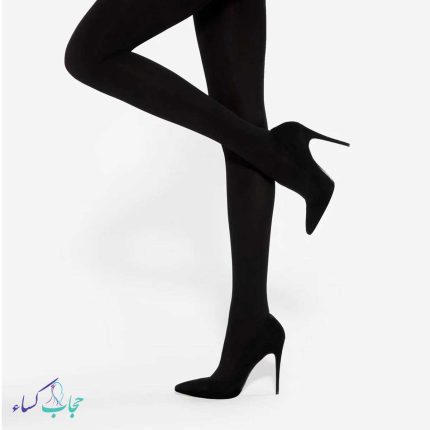 جوراب-شلواری-نخ-200-مشکی