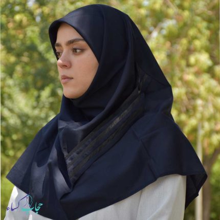 مقنعه-نیم-دراپه-بروجرد