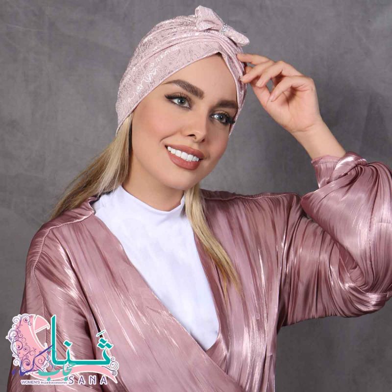 یقه-حجاب-دو-طرف-ساده