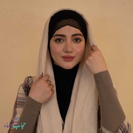 یقه-حجاب-شهرزاد-کسا-مشکی
