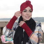 ساقدست--نیم-گیپور--کوتاه-زرشکی