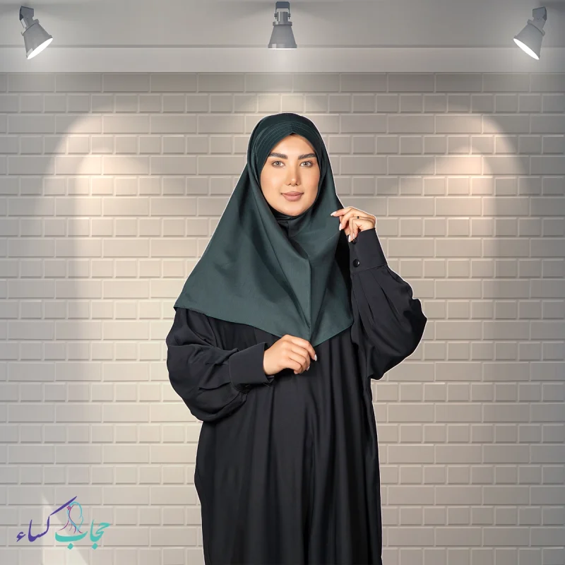 مقنعه ابردوزی بروحرد قد 100