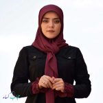 ست-ساقدست-و-روسری-ساده-زرشکی