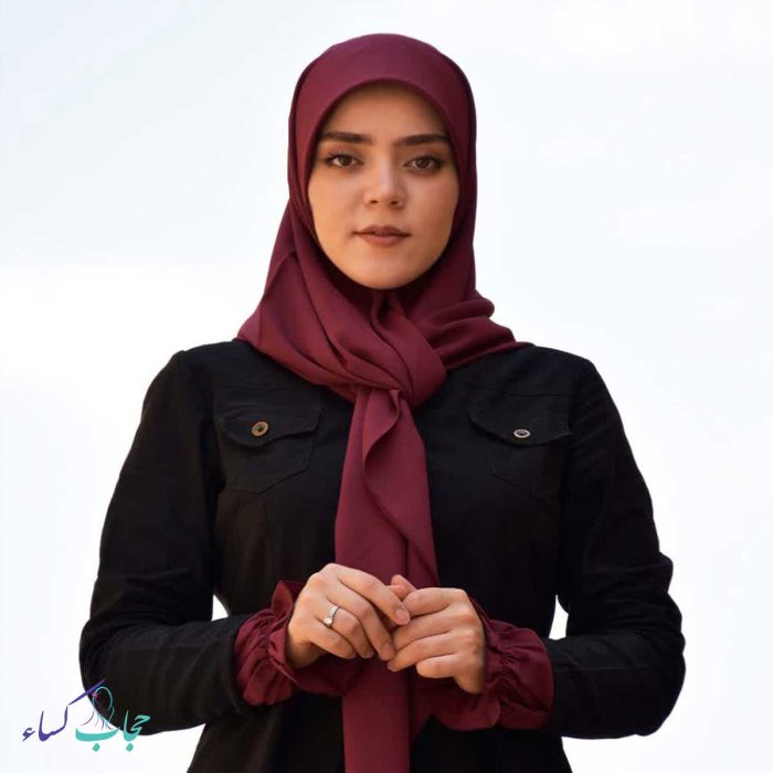 ست-ساقدست-و-روسری-ساده ست-ساقدست-و-روسری-ساده-زرشکی