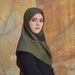 مقنعه-بروجرد-سایز-80سبز