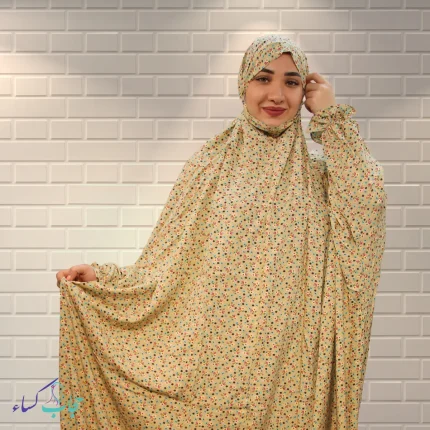 چادر نماز کدری مدل آستین دار بسیار سبک و خنک