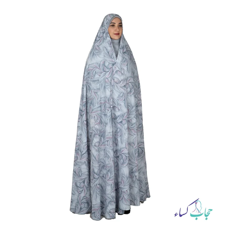 چادر اندونزی رنگی طرح لاله