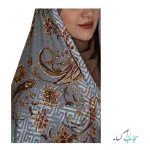 چادر رنگی ژاکارد مدل میخک - Image 2