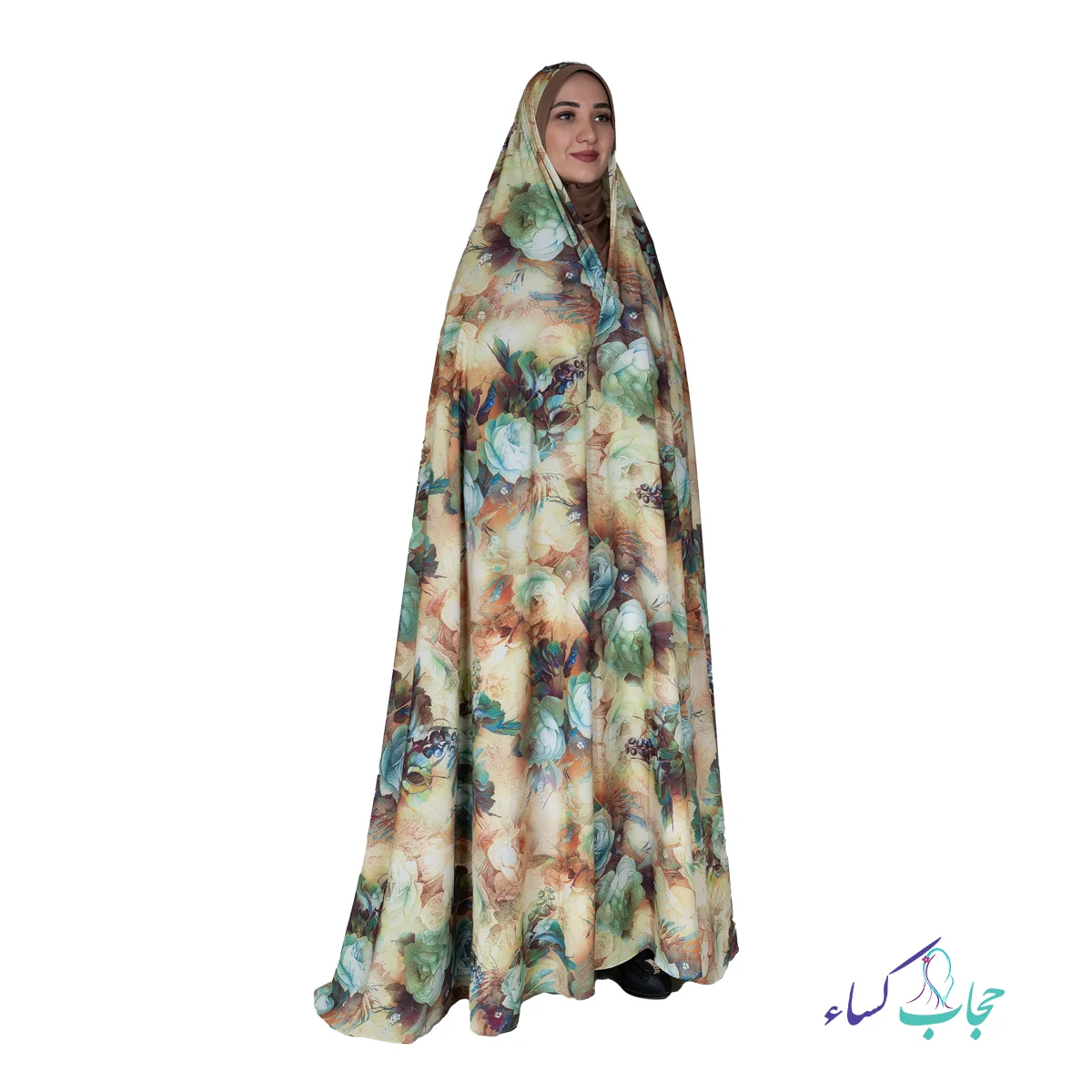 9365-morvarid چادر سهبعدی معمولی مروارید