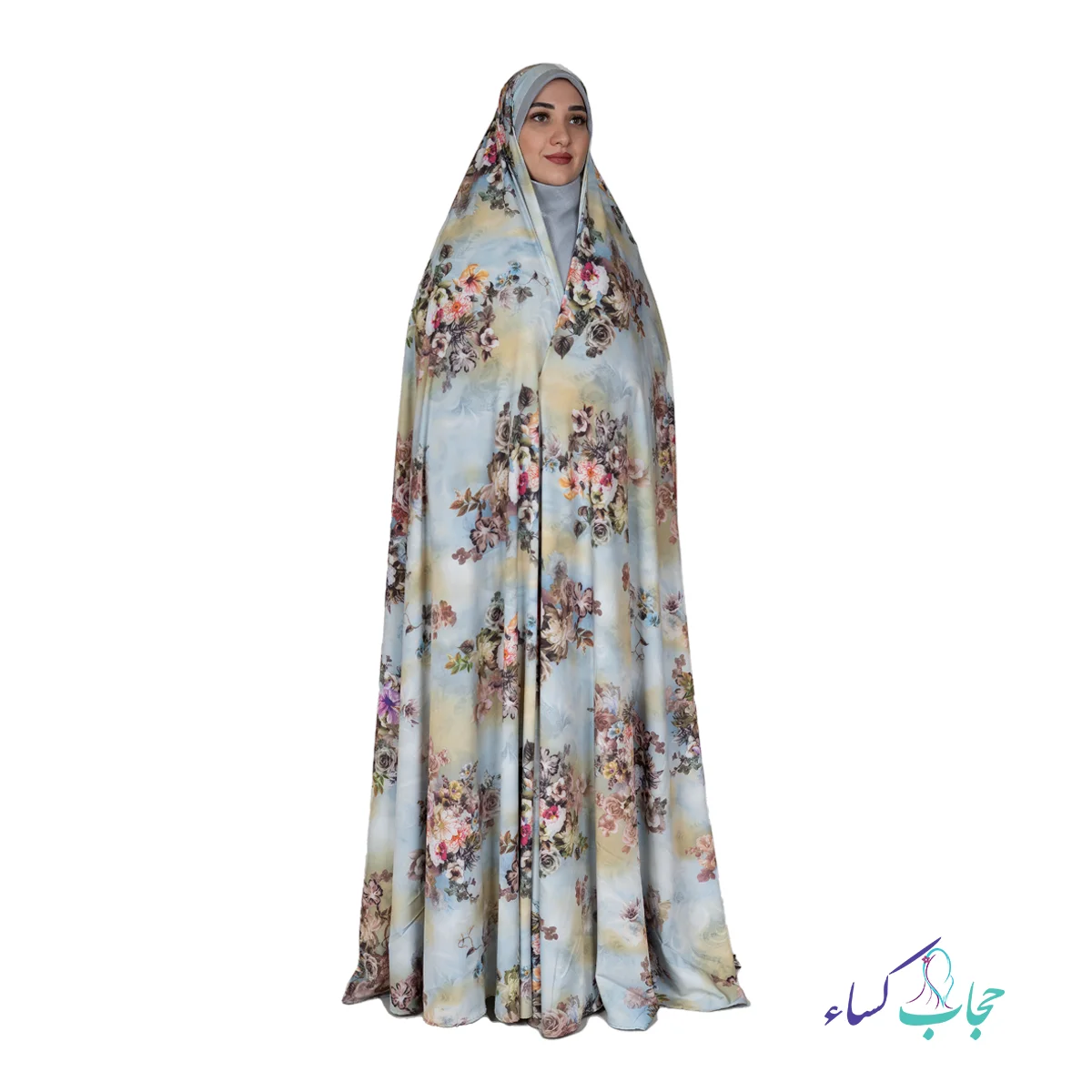 9377-golbarg چادر سه بعدی گل ویژه گلبرگ