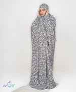چادر نماز کدری مدل آستین دار - Image 9