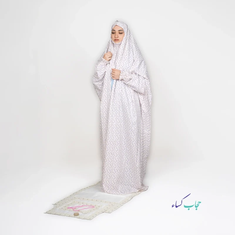 چادر نماز مقنعه سرخود سایز 170 تترن