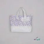 کیف جشن تکلیف چرم گلدار - Image 2