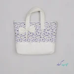 کیف جشن تکلیف چرم گلدار - Image 3