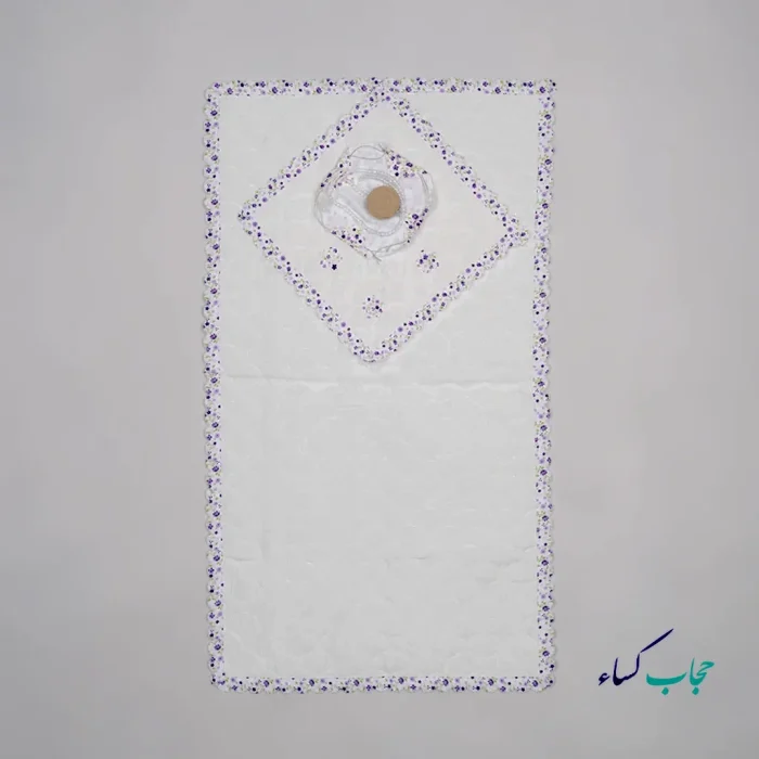 سجاده جشن تکلیف گلدار - Image 1