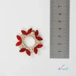 حلقه روسری دوکاره نگین جواهر - Image 12
