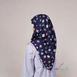 ست روسری و ساق دست نخی دخترانه - Image 5