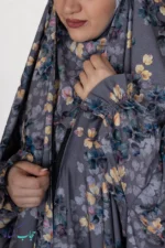 چادر مجلسی سه‌بعدی مدل یاس طوسی - Image 3