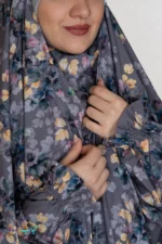 چادر مجلسی سه‌بعدی مدل یاس طوسی - Image 2