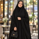 چادر سنتی کرپ ایرانی رویال - تصویر 2