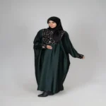 مانتو عبایی مدل سما مشکی