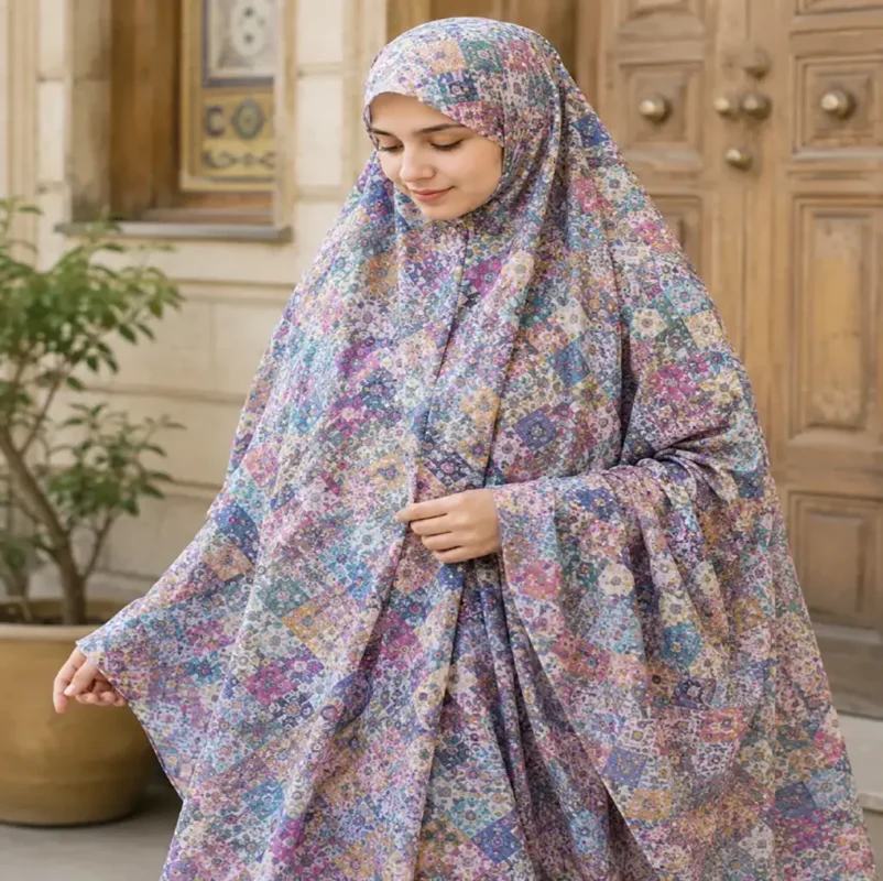 بهترین چادر نماز رنگی