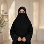 پوشیه نقاب عربی حریر