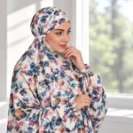 چادر نماز آستین دار کدری آذین