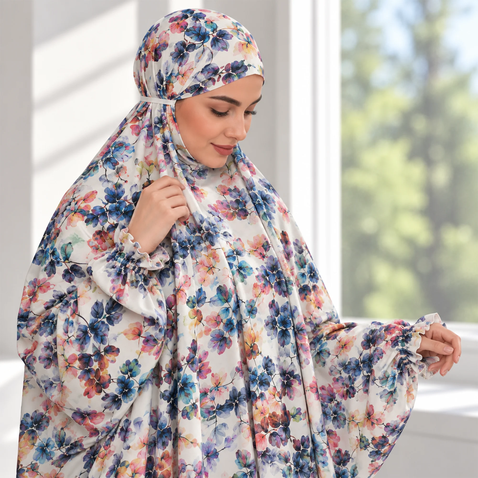 kodari azin main چادر نماز آستین دار کدری آذین