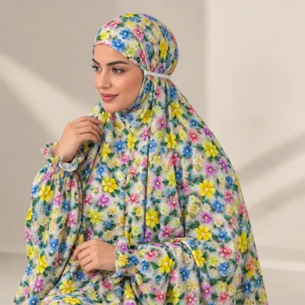 چادر نماز آستین دار کدری رها
